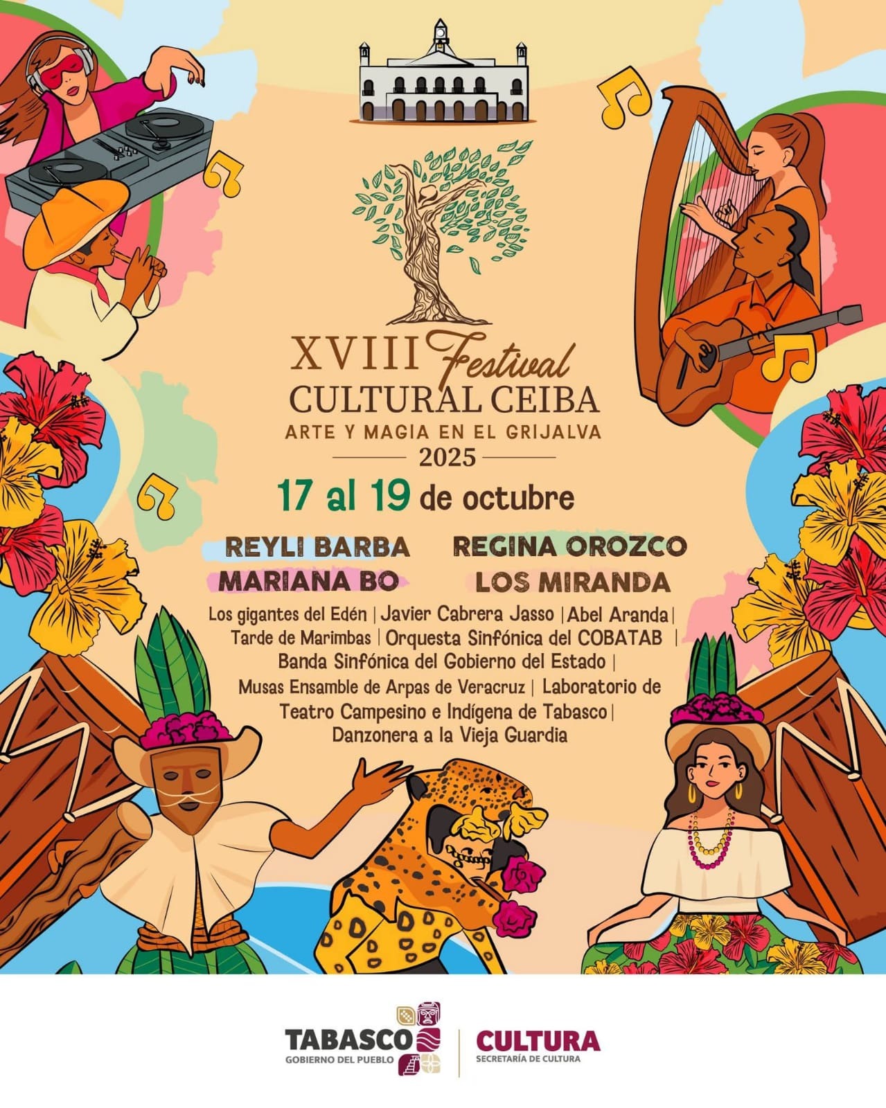 Actividad Cultural Comunitaria: XVIII Festival Cultural CEIBA